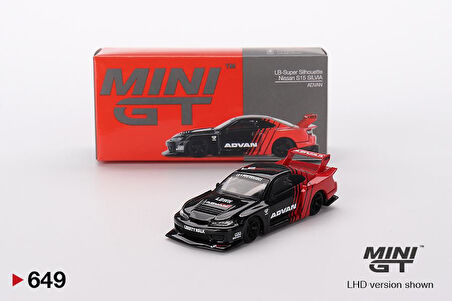 Mini GT Nissan LB-Super Silhouette S15 SILVIA ADVAN 649