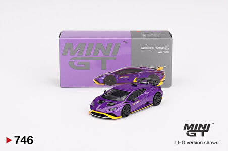 Mini GT Lamborghini Huracán STO Viola Pasifae 746