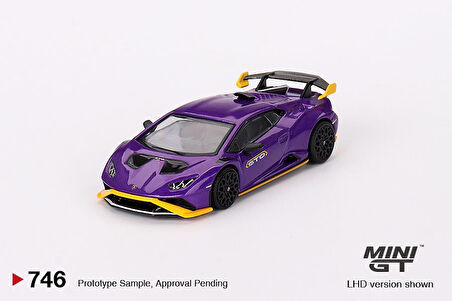 Mini GT Lamborghini Huracán STO Viola Pasifae 746