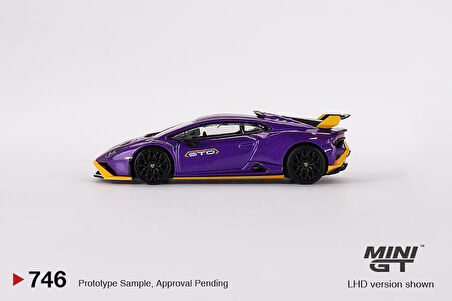 Mini GT Lamborghini Huracán STO Viola Pasifae 746