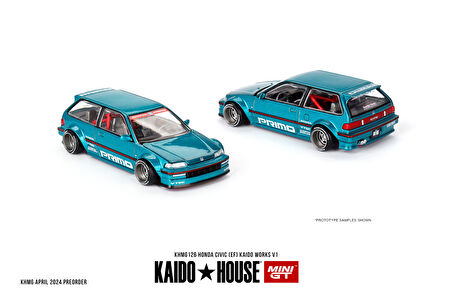 Mini GT Kaido House Honda Civic (EF) Kaido Works V1 126