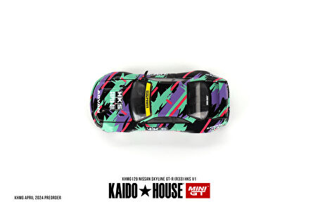 Mini GT Kaido House Nissan Skyline GT-R (R33) HKS V1 129