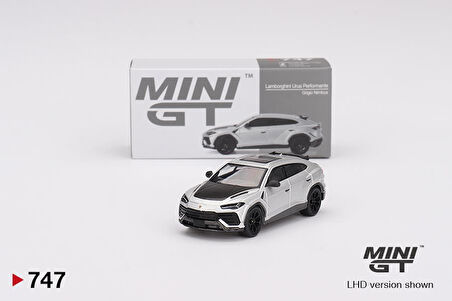 Mini GT Lamborghini Urus Performante Grigio Nimbus 747