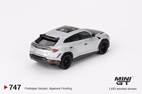 Mini GT Lamborghini Urus Performante Grigio Nimbus 747