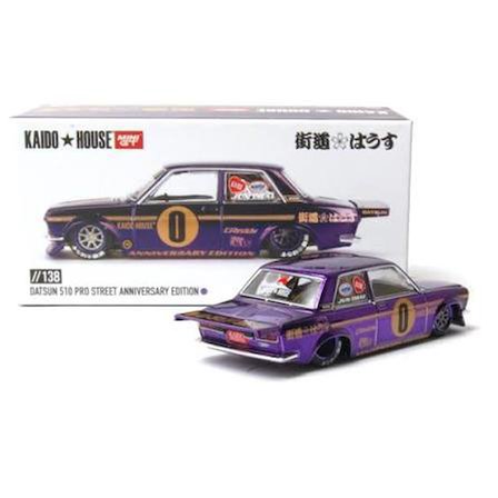MİNİ GT 1:64 KAİDO HOUSE DATSUN 510 PRO STREET ANNIVERSARY EDITION