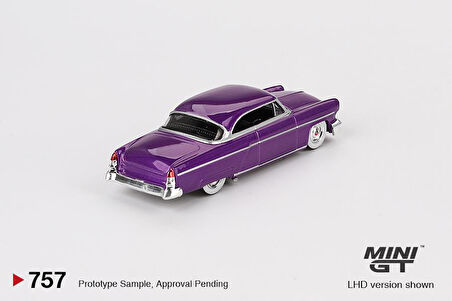 Mini GT Lincoln Capri Hot Rod 1954 Purple Metallic 757