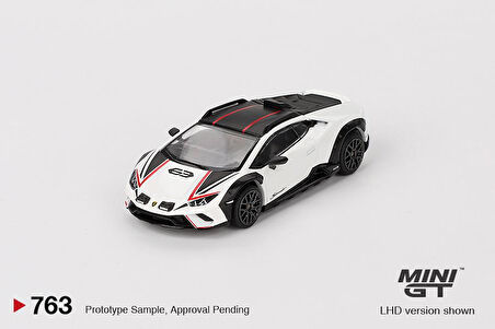 Mini Gt Lamborghini Huracán Sterrato Bianco Asopo 763