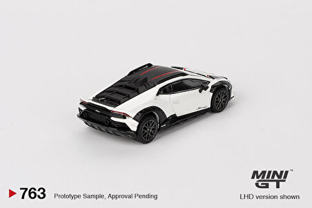 Mini Gt Lamborghini Huracán Sterrato Bianco Asopo 763