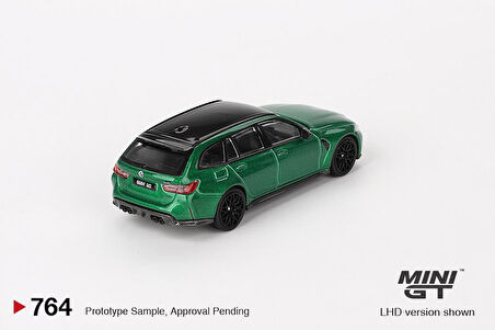 Mini GT BMW M3 Competition Touring Isle of Man Green Metallic 764