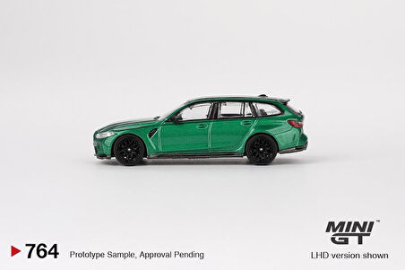 Mini GT BMW M3 Competition Touring Isle of Man Green Metallic 764