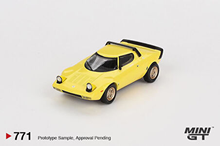 Mini GT Lancia Stratos HF Stradale Giallo Fly 771