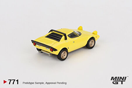 Mini GT Lancia Stratos HF Stradale Giallo Fly 771