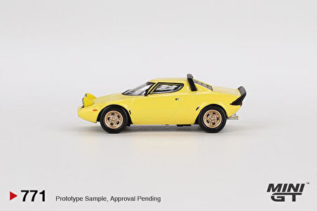 Mini GT Lancia Stratos HF Stradale Giallo Fly 771