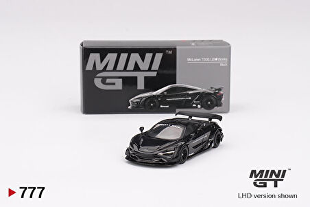 Mini GT McLaren 720S LB★Works Black 777