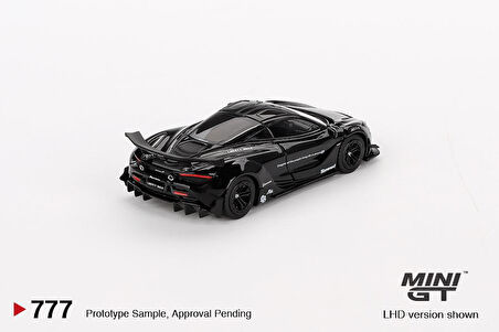 Mini GT McLaren 720S LB★Works Black 777