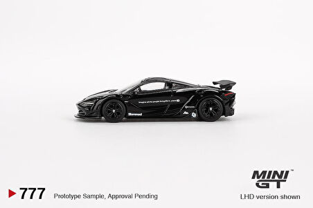 Mini GT McLaren 720S LB★Works Black 777