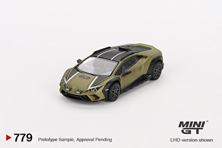 Mini Gt Lamborghini Huracán Sterrato Verde Gea Matt 779