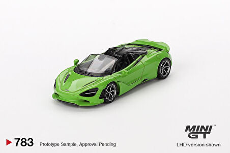 Mini GT McLaren 750S Spider Mantis Green 783