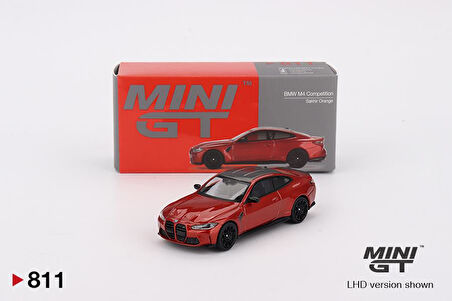 Mini GT BMW M4 Competition (G82) Sakhir Orange 811