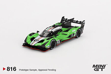 Mini GT Lamborghini SC63 #63 Iron Lynx 2024 IMSA Sebring 12 Hrs 816