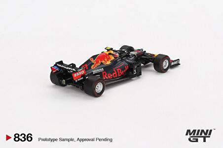 Mini GT Red Bull RB16B #11 Sergio Pérez 2021 Azerbaijan Grand Prix Winner 836