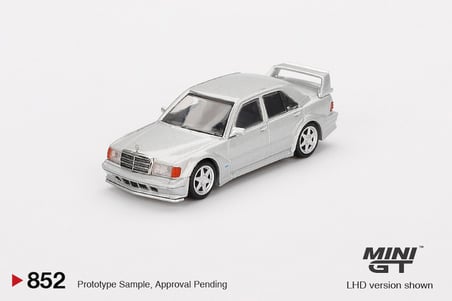 Mini GT Mercedes-Benz 190E 2.5-16 Evolution II Astral Silver BL 852