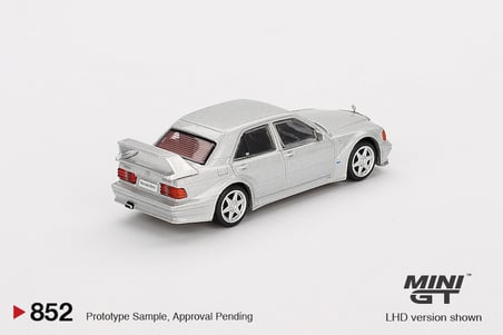 Mini GT Mercedes-Benz 190E 2.5-16 Evolution II Astral Silver BL 852
