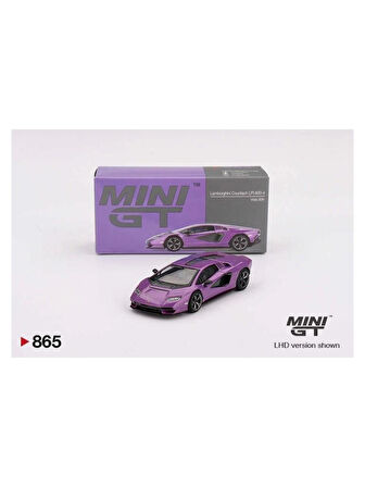 Mini GT 1/64 Lamborghini Countach LPI 800-4 Viola 30TH 865