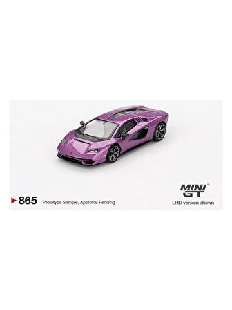 Mini GT 1/64 Lamborghini Countach LPI 800-4 Viola 30TH 865