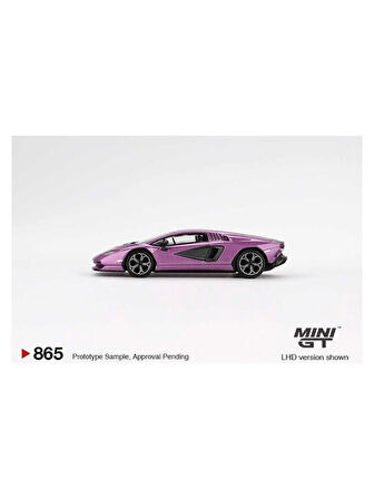 Mini GT 1/64 Lamborghini Countach LPI 800-4 Viola 30TH 865