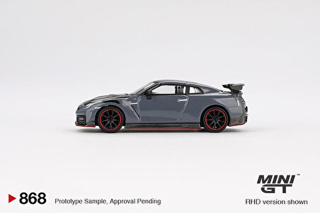 Mini GT Nissan GT-R Nismo 2024 NISMO Stealth Gray 868