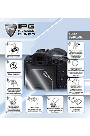 SJCAM SJ8 Pro 4K Action Camera ile uyumlu IPG Ekran Koruyucu (2 Adet)