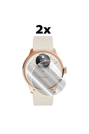 Withings ScanWatch Light ile uyumlu IPG HydroGel Ekran Koruyucu (2 Adet)