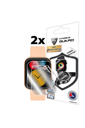 FitWatch FT202301AM0203 ile uyumlu IPG HydroGel Ekran Koruyucu (2 Adet)