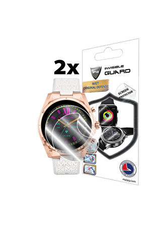 Michael Kors Connected MKT5153 ile uyumlu IPG HydroGel Ekran Koruyucu (2 Adet)