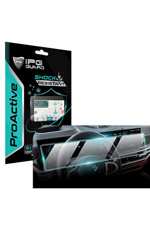 BMW '24 X5-X6 2023-24 X7 14.9" Navi 12.3" Gösterge Paneli (Tek) IPG ProActive Ekran Koruma