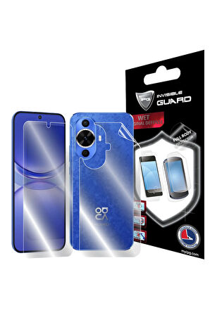 Huawei Nova 12S IPG Hydrogel (İnce TPU) Tam Kaplama (Ekran ve Arka Koruma)