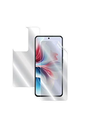 Oppo Reno11 F için IPG Hydrogel (İnce TPU) Tam Kaplama (Ekran ve Arka Koruma)