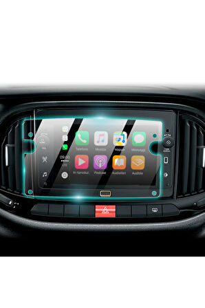 Fiat 2021-2022 Doblo 7 Inch için 9H Nano IPG ProActive Ekran Koruyucu, Pürüzsüz Cam Bitiş