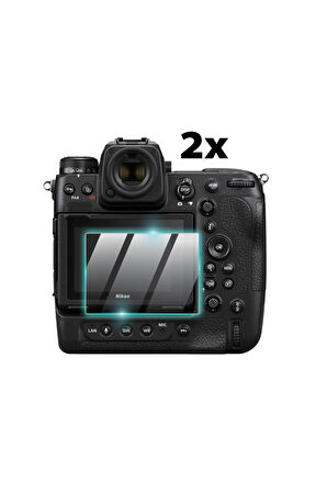 Nikon Z9-Z8 Kamera için 9H Nano IPG ProActive Ekran Koruyucu (2 Adet)