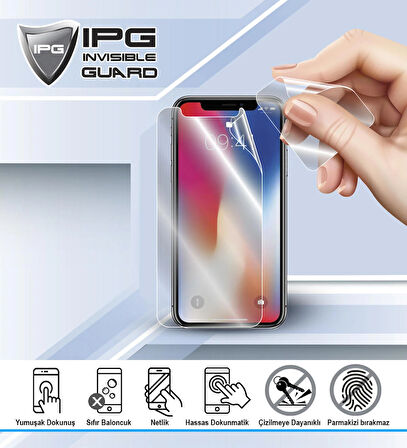 IPG Samsung Galaxy Z Flip 6 HydroGel Görünmez Ekran Koruyucu (Ön - iç Ekran ve Arka Koruma )