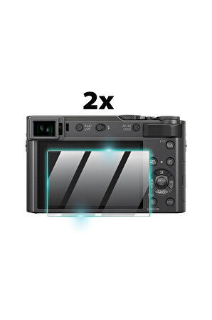 Panasonic Lumix DC-TZ200 / DC-TZ220 Kamera için 9H Nano IPG ProActive Ekran Koruyucu (2 Adet)