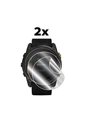 Garmin Fenix 8 (51mm) Amoled/Enduro 3 IPG HydroGel Ekran Koruyucu (2 Adet)