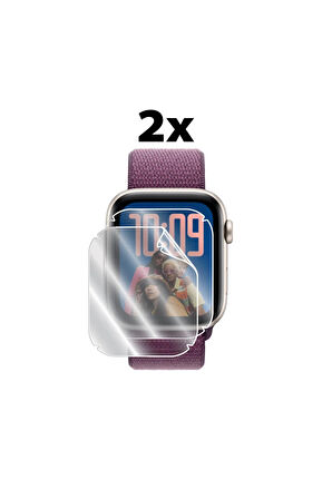Apple Watch SE (2.ci Gen) ile uyumlu IPG HydroGel (İnce TPU) Ekran Koruyucu (2 Adet)
