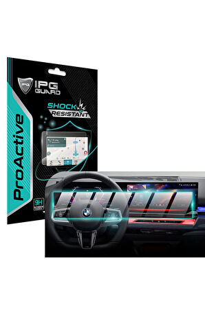 BMW 2024 i5 14.9" Navigasyon 12.3" Gösterge Paneli (Tek Parça) IPG ProActive Ekran Koruyucu