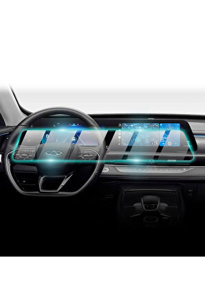 Chery 2024 Tiggo 7-8 PRO MAX 24.6 Bilgi Eğlence ekranı (Tek Parça) IPG ProActive Ekran Koruyucu