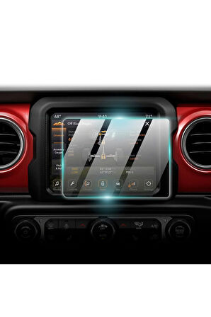 Jeep 2021-2025 Grand Cherokee L Uconnect-5 10.1" Uyumlu Navigasyon 9H Nano  ProActive Ekran Koruyucu