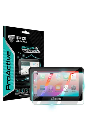 Leeways - Carpuride W702BS 7 Inch CarPlay Ekranı için 9H Nano ProActive Ekran Koruyucu