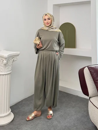 Alice Model Pike Kumaş Kadın Alt Üst Takım