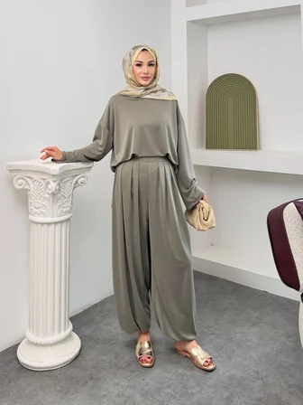Alice Model Pike Kumaş Kadın Alt Üst Takım